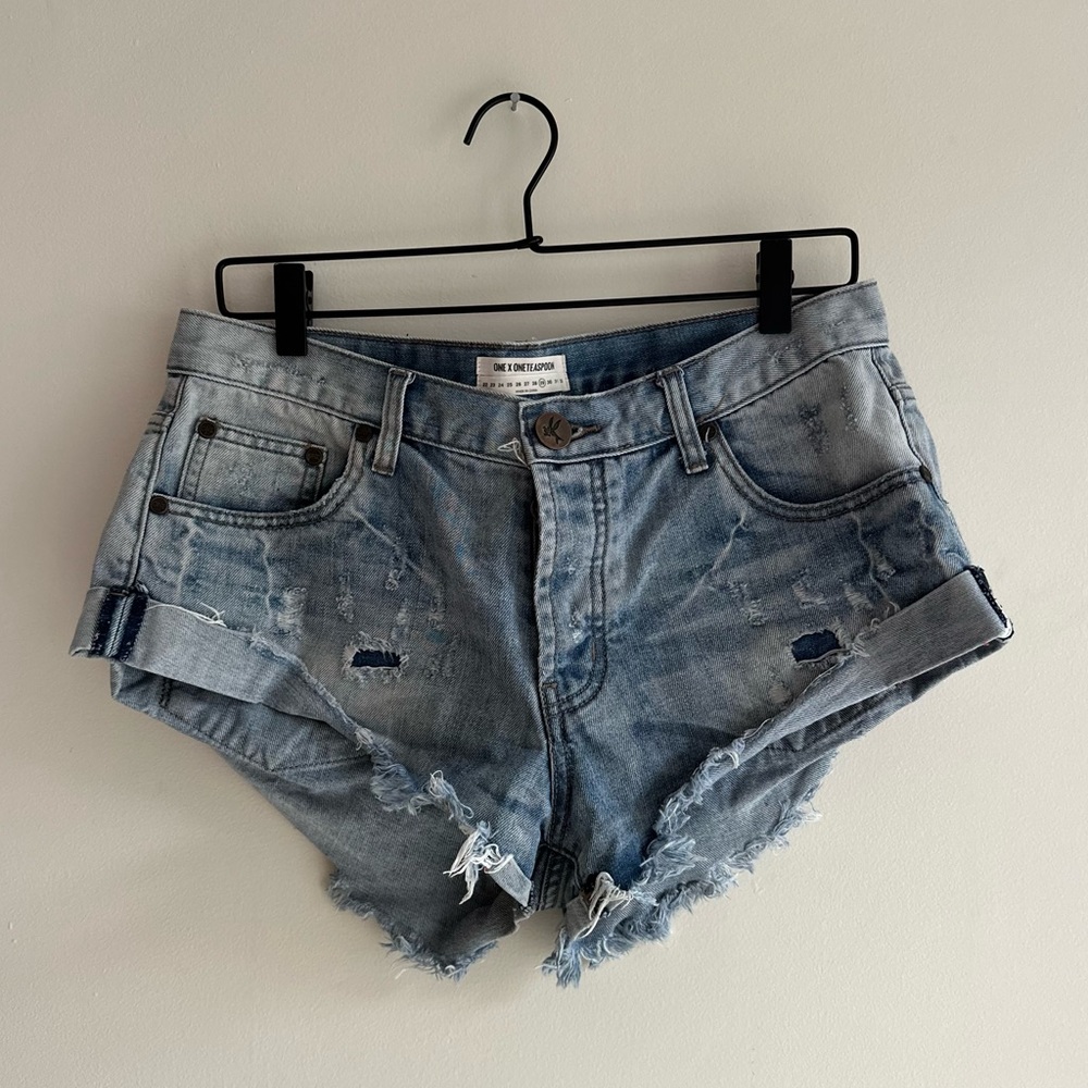 One Teaspoon Denim Shorts